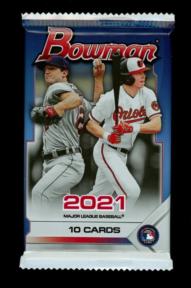 2021 Bowman w/ Chrome Guaranteed (Yellow Ref Auto /75) Hot Pack