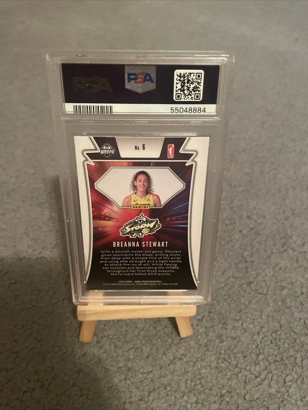 2020 Panini Prizm WNBA Breanna Stewart Far Out! PSA 10 view 2