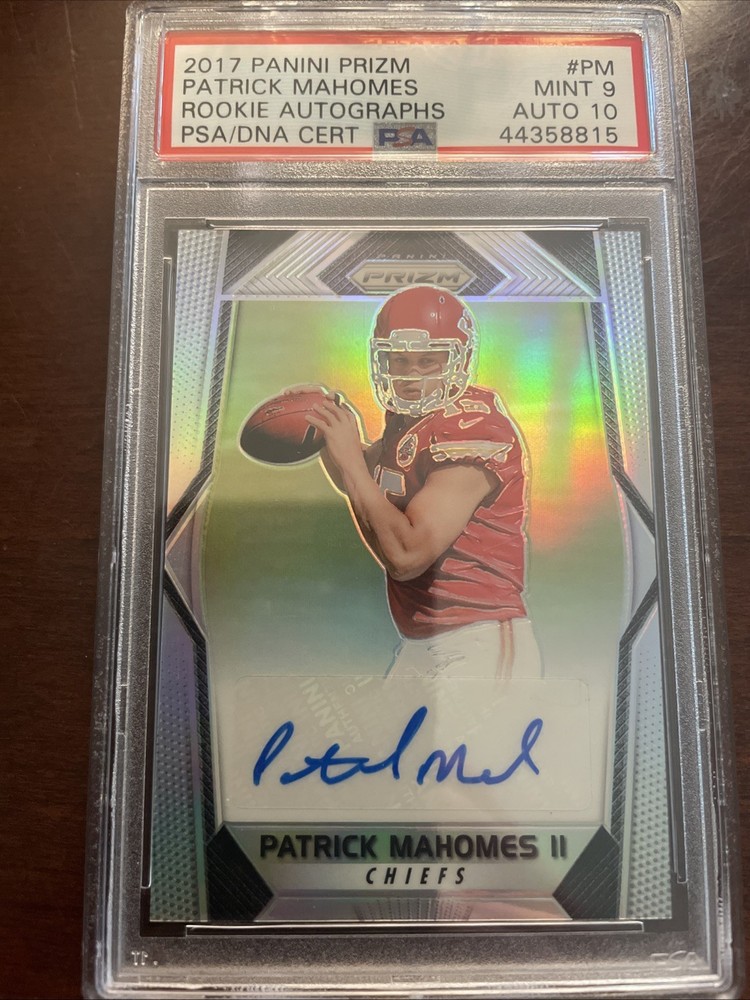 2017 Prizm Patrick Mahomes Auto