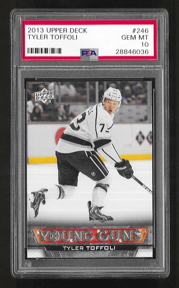 2013 Upper Deck Young Guns #246 Tyler Toffoli RC Rookie PSA 10 **READ**