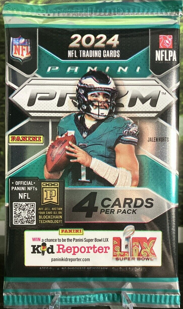 2024 Panini Prizm Football Guaranteed (Gold Prizm Auto /10) Hot Pack
