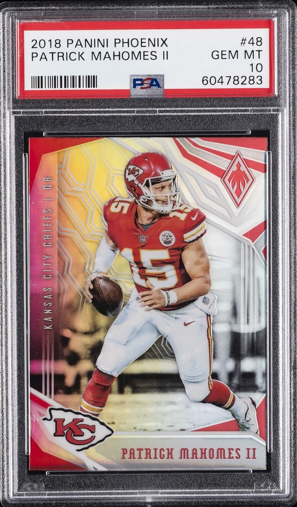 2018 PANINI PHOENIX #48 PATRICK MAHOMES II PSA 10