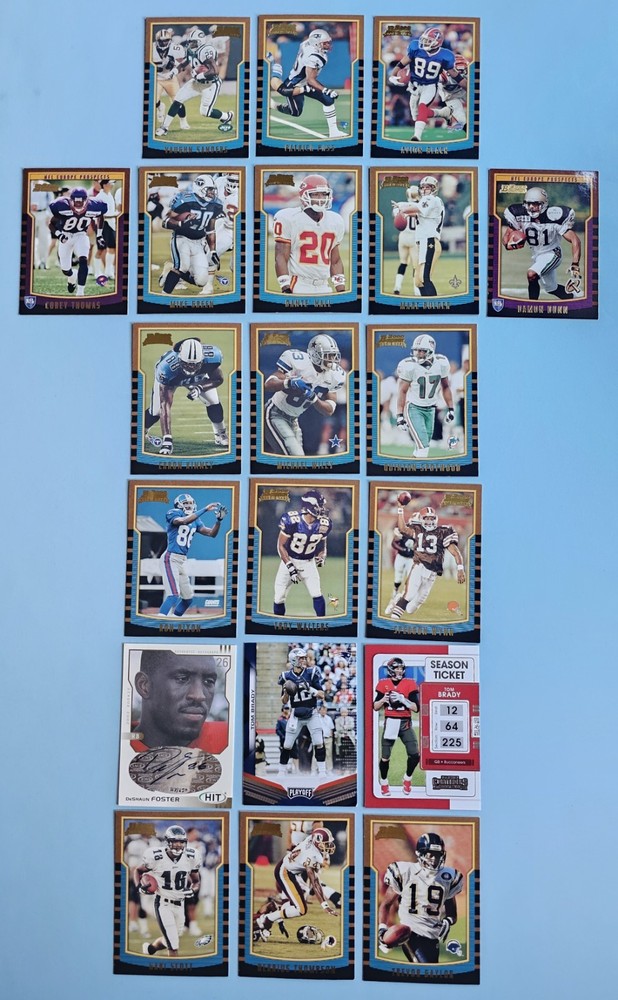 2000 Bowman Set Break RC Marc Bulger Hall Contenders Tom Brady + SSP Auto /250