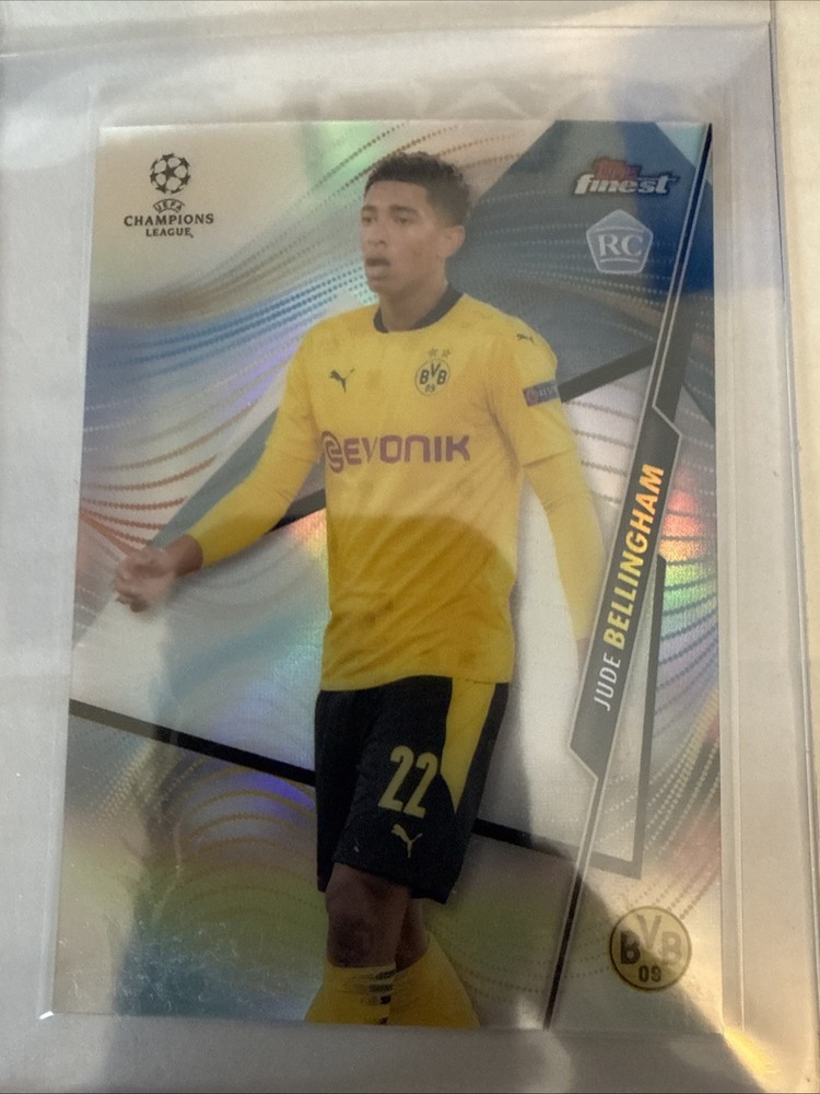 2020-21 Topps Finest Refractor #6 Jude Bellingham Rookie BVB (RC)