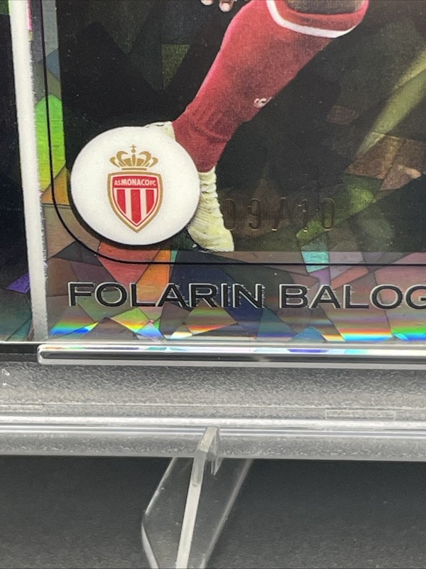 2024-25 Topps Chrome Sapphire Folarin Balogun BLACK /10 PSA 10 USMNT ULTRA RARE view 2