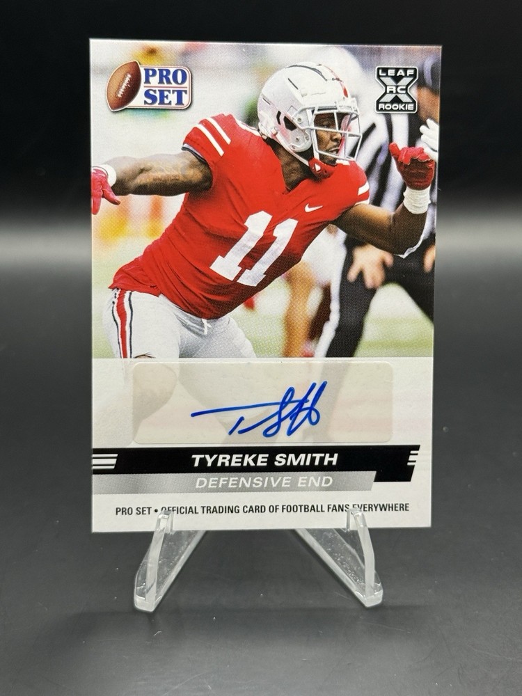 Tyreke Smith 2022 Pro Set Draft Auto SP #PSA-TS2