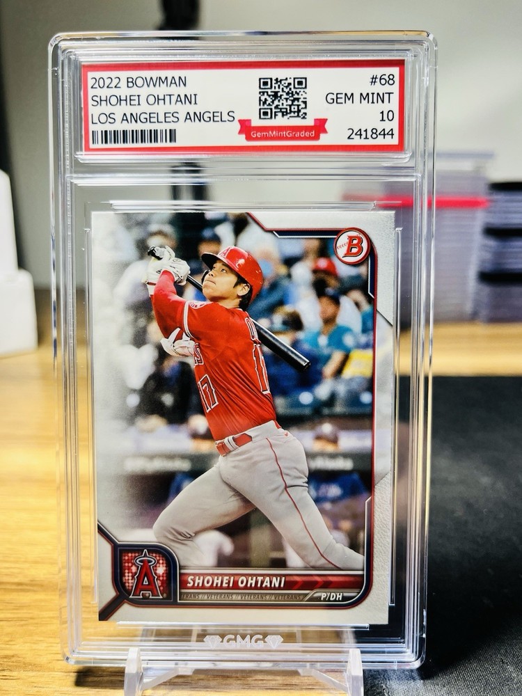 2022 Bowman Shohei Ohtani #68 GMG Graded 10 Gem Mint 💎 Angels 