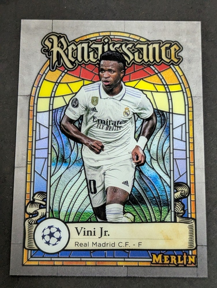 Vini Jr. 2023 Topps Merlin CASE HIT Renaissance Real Madrid R-12