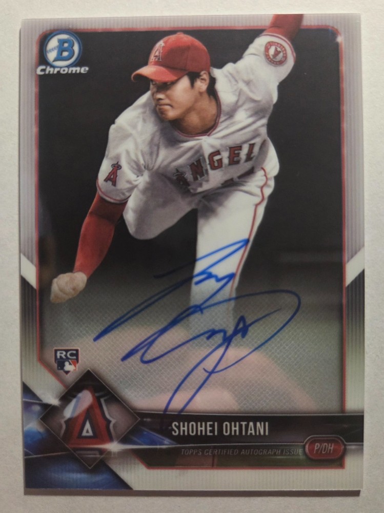 Shohei Ohtani 2018 Bowman Chrome Auto
