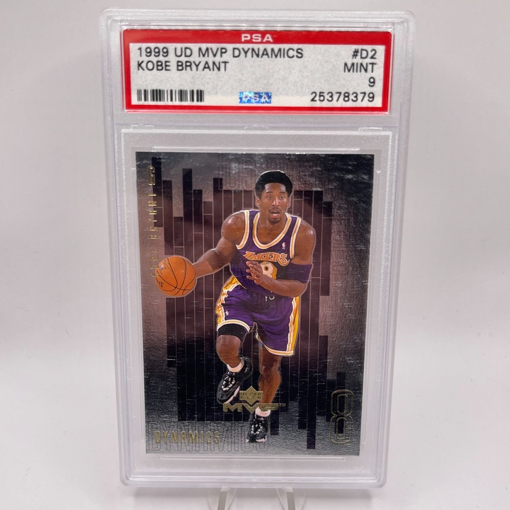 1999 UPPER DECK KOBE BRYANT MVP DYNAMICS PSA 9 MINT #D2 LA LAKERS