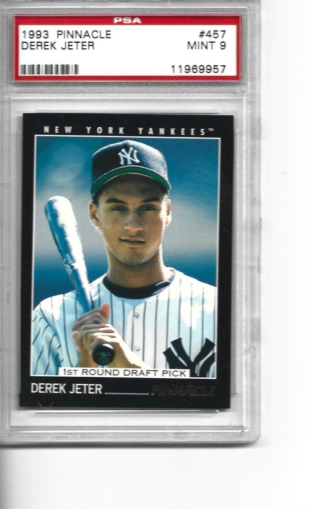 1993 PINNACLE #457 JETER PSA 9 FREE SHIPPING
