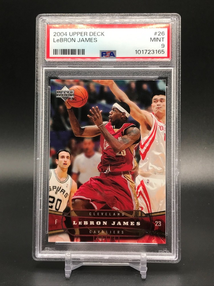 2004 Lebron James PSA 9 Upper Deck Mint 2nd Year #26