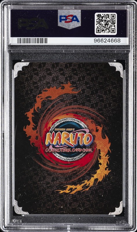 2011 NARUTO CCG ULTIMATE BATTLE TINS #PR073 ITACHI UCHIHA PSA 10 view 2