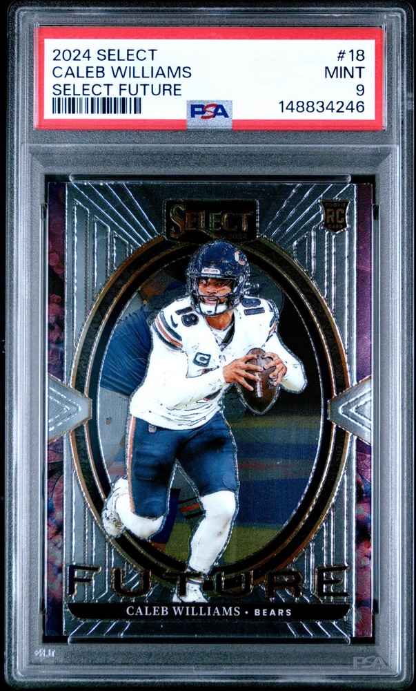 2024 PANINI SELECT SELECT FUTURE #18 CALEB WILLIAMS PSA 9
