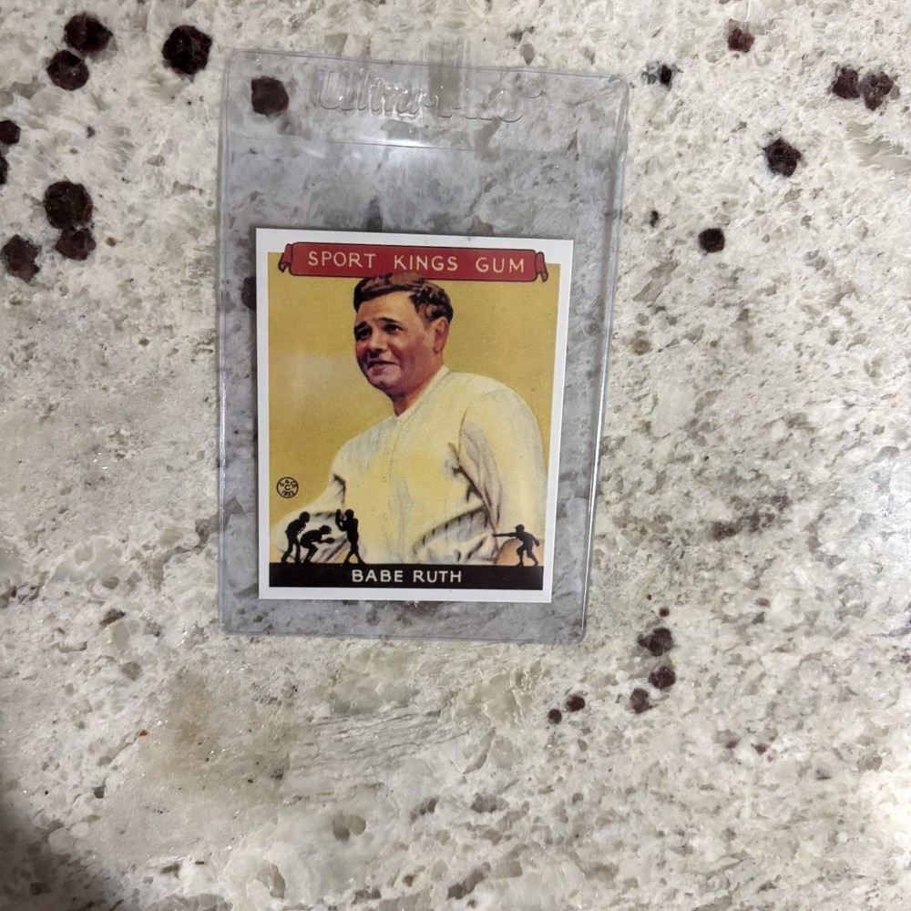 1933 Goudey Sport Kings Gum Babe Ruth #2 - RNL2N699 (vintage rare)
