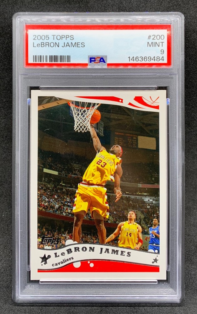 2005-06 Topps LEBRON JAMES Cavaliers Lakers MVP #200 Mint PSA 9