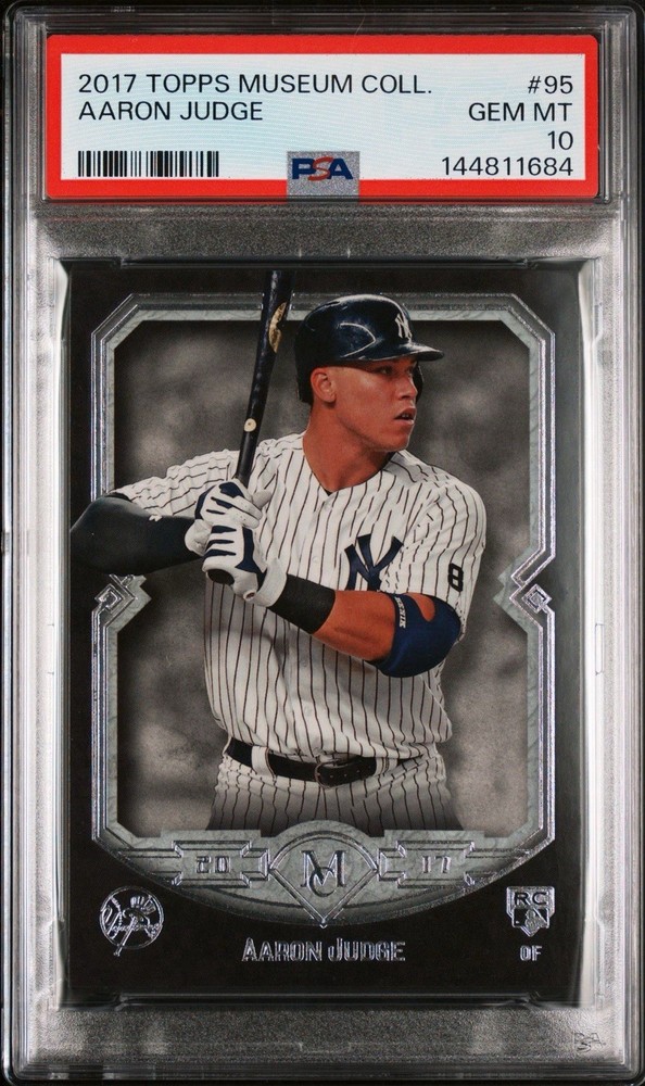 2017 Topps Museum Collection Aaron Judge Rookie Card RC #95 PSA 10 GEM MINT NYY