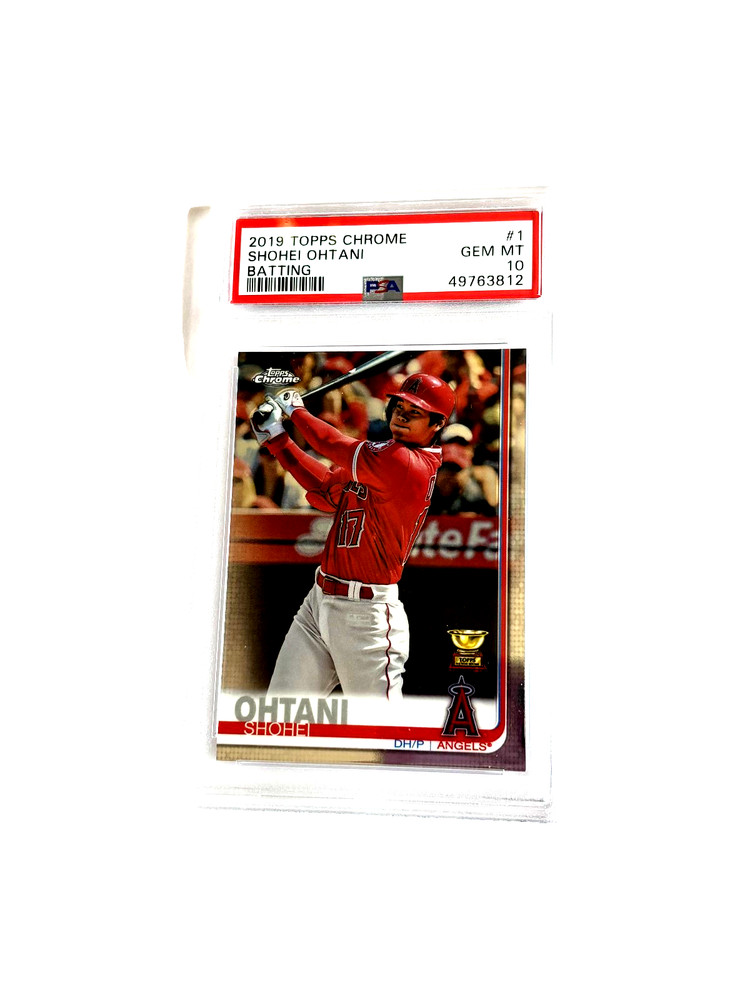 2019 Topps Chrome #1 Shohei Ohtani  Batting   PSA10  Gem Mint