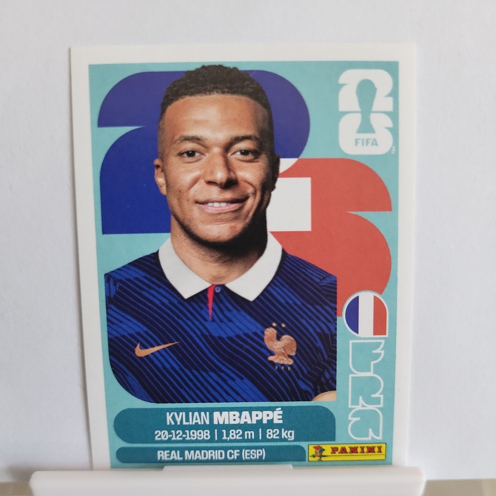 FIFA World Cuppanini 2026 Sticker Kylian Mbappe France FRA#20 francia