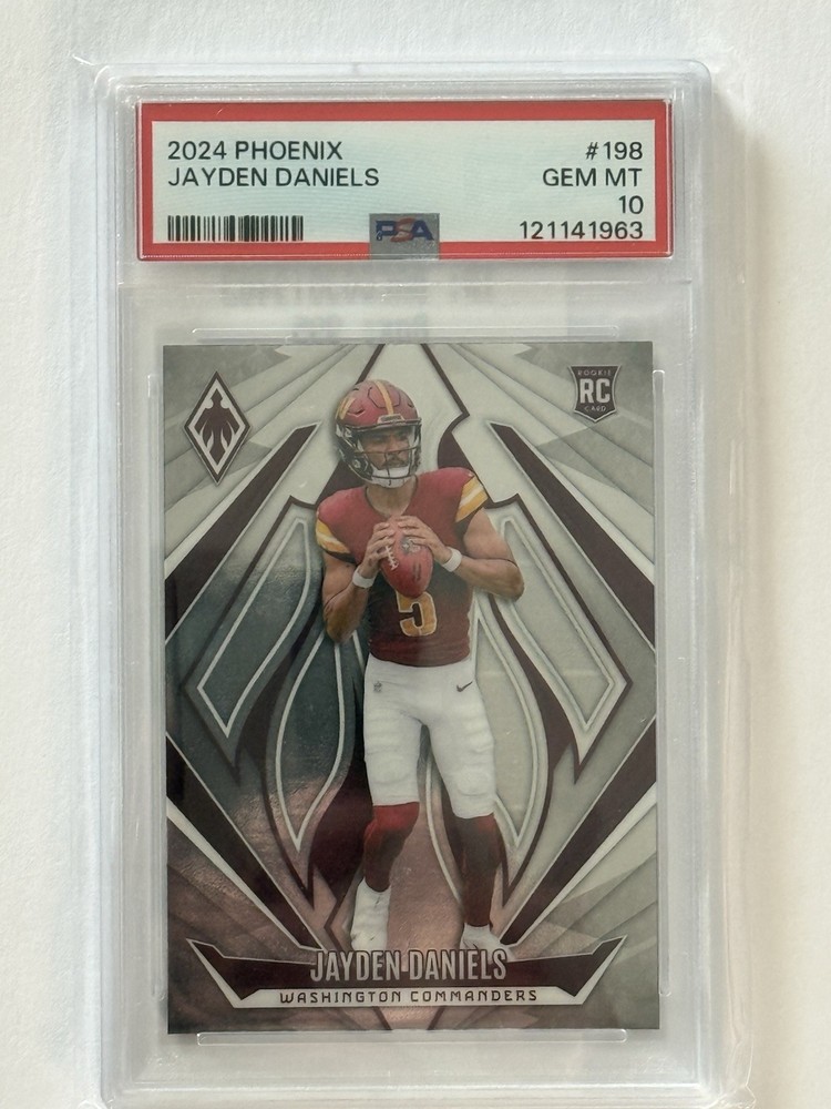 2024 Panini Phoenix - Rookies Jayden Daniels #198 (RC) PSA 10