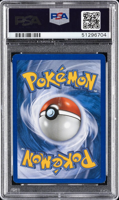 2006 POKEMON EX DRAGON FRONTIERS GOLD STAR #101 MEW-HOLO PSA 8 view 2