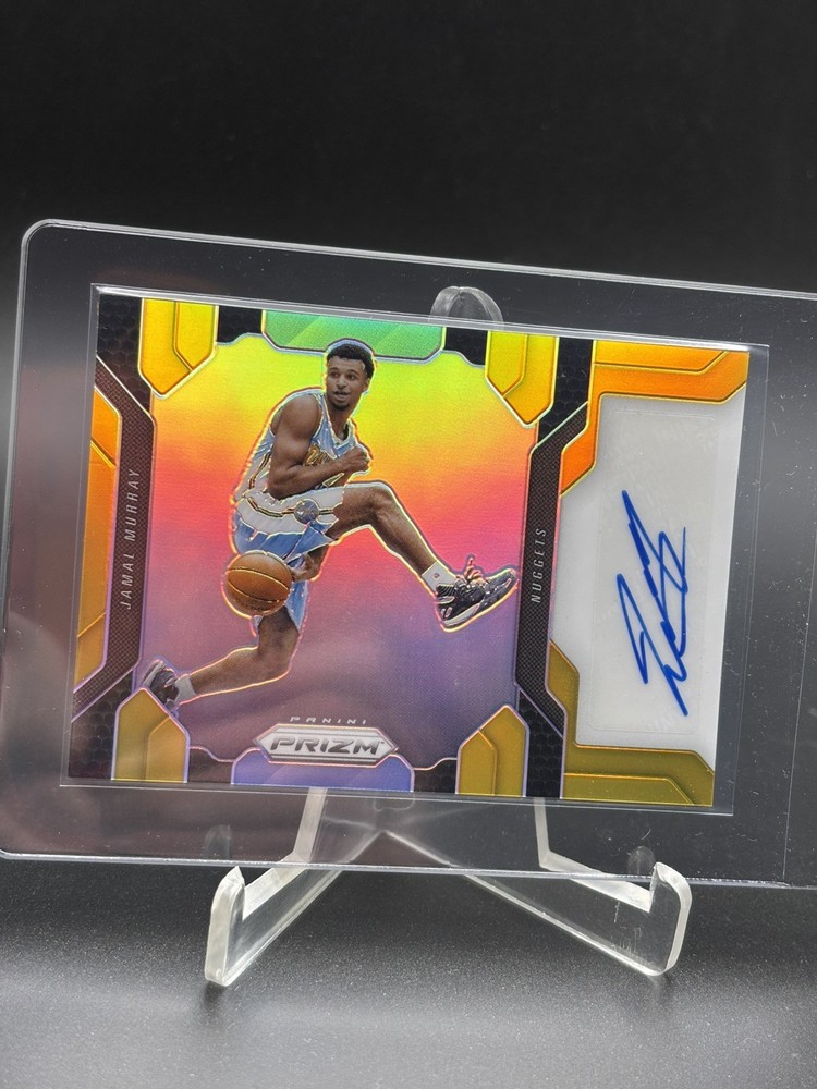 2016-17 Panini Prizm Jamal Murray Gold Auto #05/10 Rookie #91 Nuggets