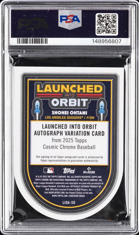 2025 #SO SHOHEI OHTANI PSA AUTHENTIC AUTO 10 view 2