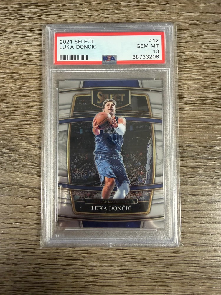 2021 Panini Select Luka Doncic #12 PSA 10
