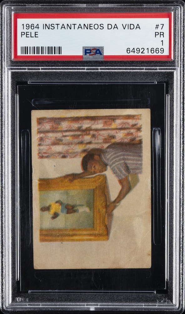 1964 INSTANTANEOS DA VIDA DO REI PELE #7 PELE PSA 1