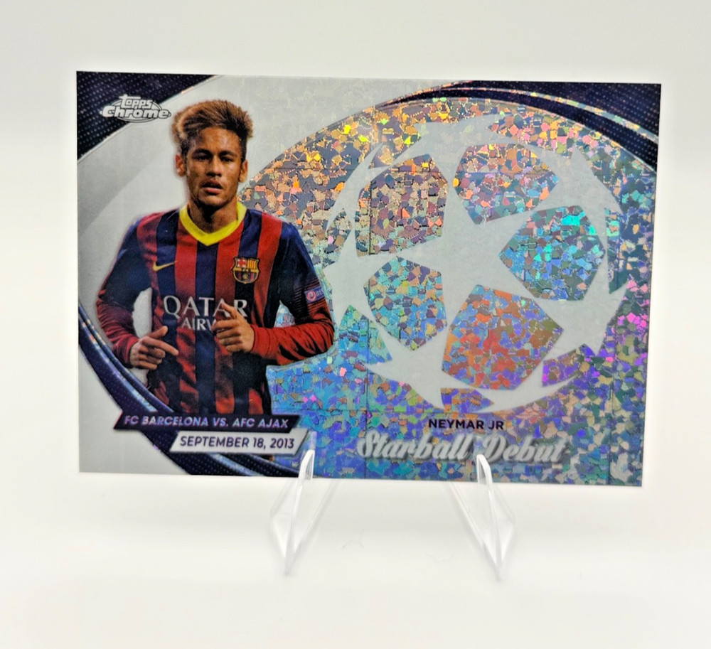 2023-24 Topps Chrome UEFA Club Competitions - Starball Debuts Neymar Jr #SD-8
