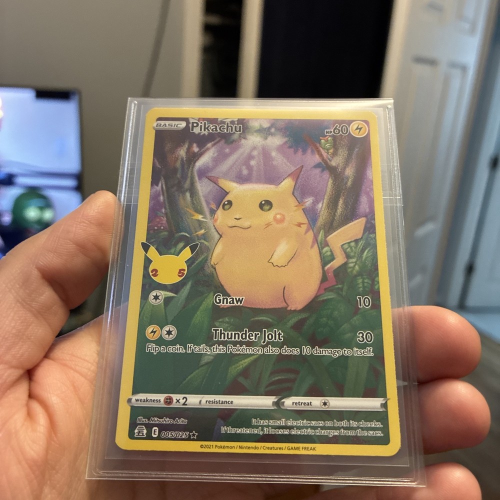 Pokémon TCG Pikachu Celebrations 005/025 POTENTIAL PSA 10