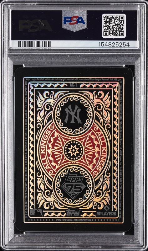 2026 TOPPS ALL KINGS #1 AARON JUDGE PSA 10 view 2