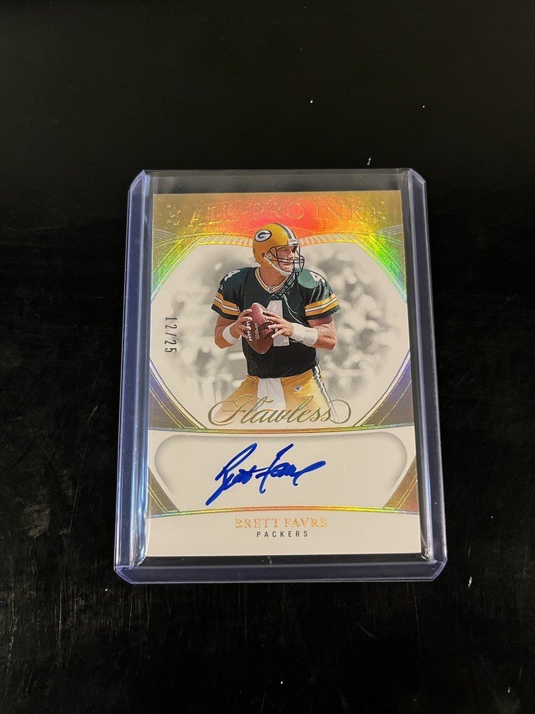 Brett Favre Green Bay Packers Flawless Auto /25