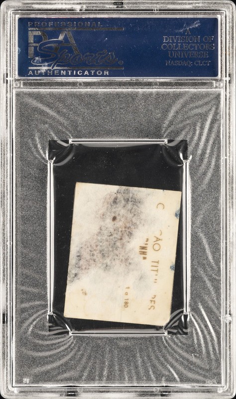 1958 AVE LTDA. COLECAO TITULARES #86 PELE ROOKIE RC PSA 1 view 2