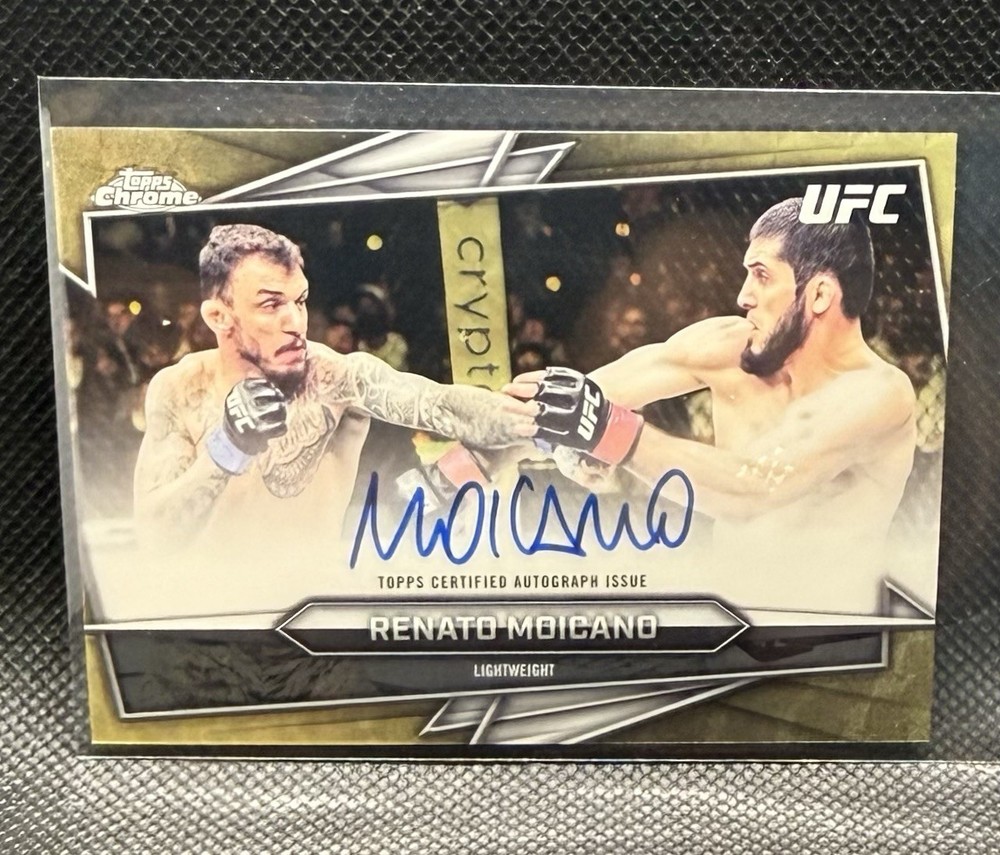 🔥RENATO MOICANO - 2026 Topps UFC Chrome SUPERFRACTOR On Card AUTO 1/1🔥