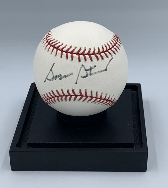 George Steinbrenner PSA LOA & JSA Autograph OAL Signed Baseball New York Yankees view 2
