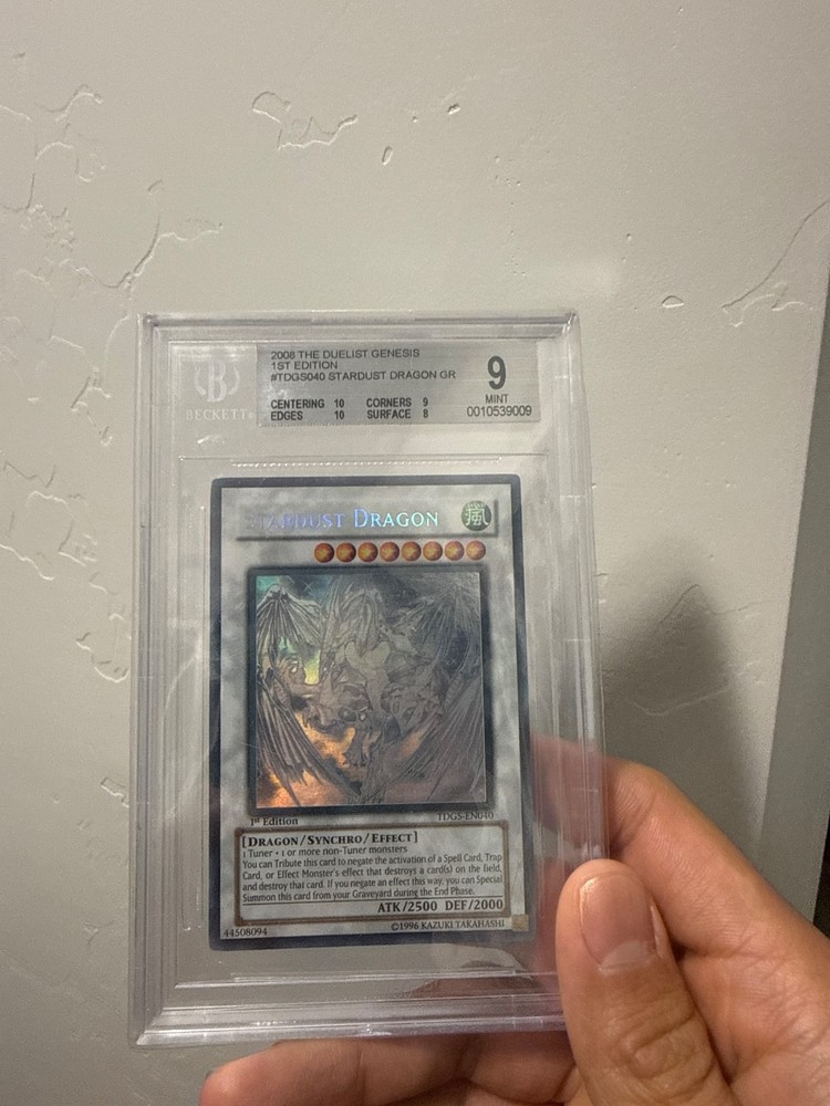 Stardust Dragon Ghost Rare 1st edition BGS 9