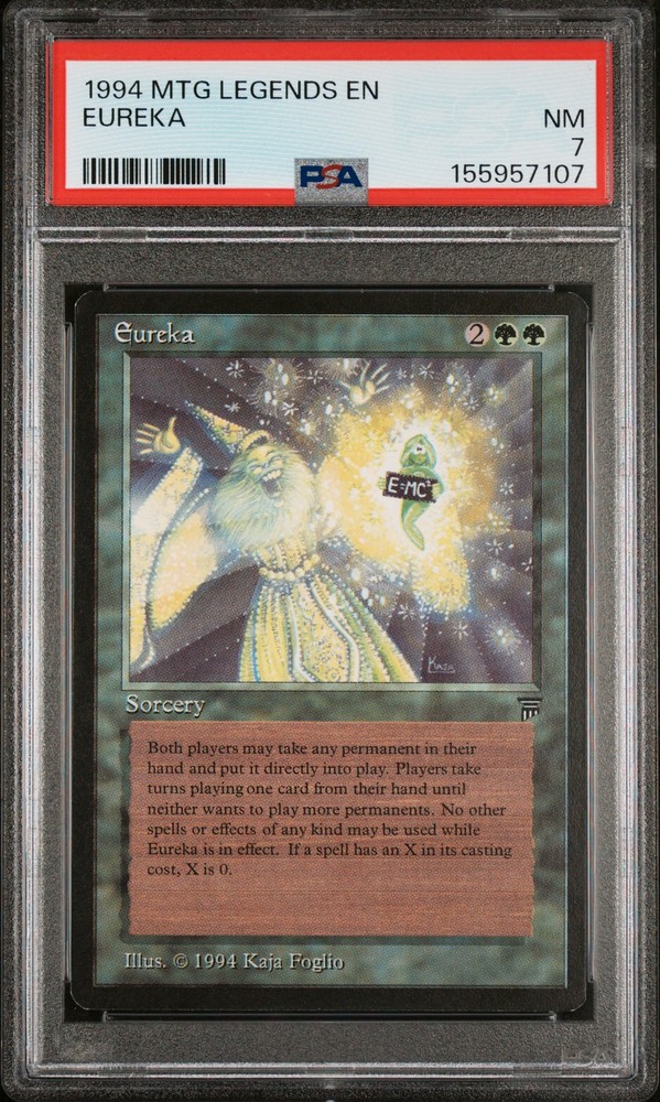 1994 MAGIC THE GATHERING LEGENDS EUREKA PSA 7