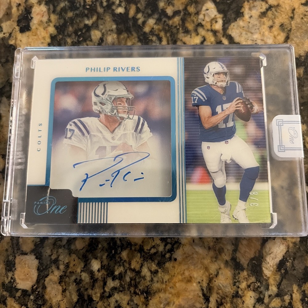 2020 Panini One Phillip Rivers Autograph /8 🔥