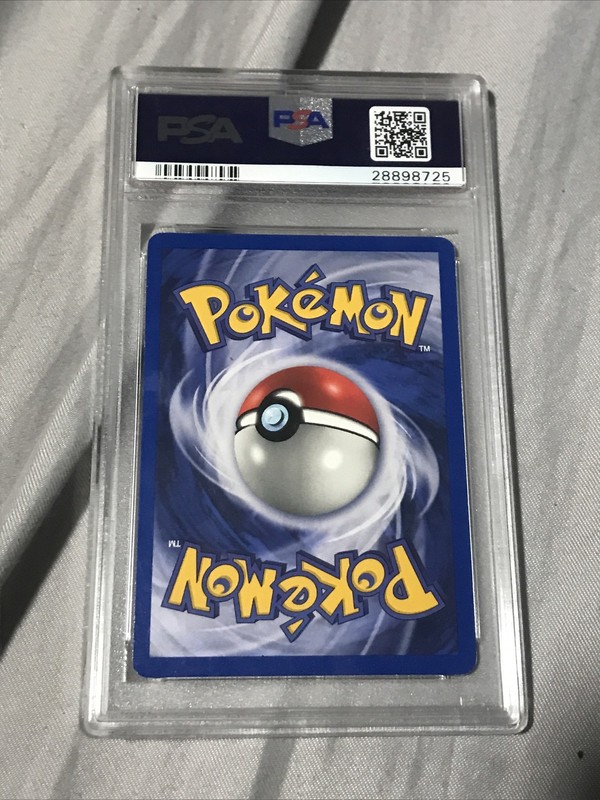 Pokemon Blaine's Charizard Holo 2/132 PSA 7 Gym Challenge view 2