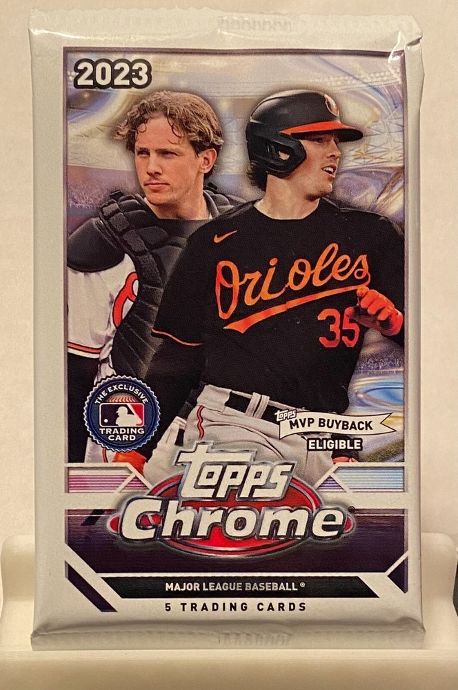 2023 Topps Chrome Baseball Guaranteed (Gold Ref Refractor Auto /50) Hot Pack