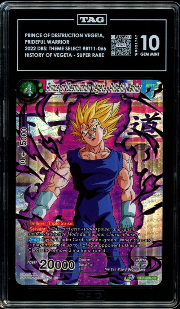2022 DBS History Of Vegeta Prince Of Destruction Vegeta Prideful Warrior TAG 10