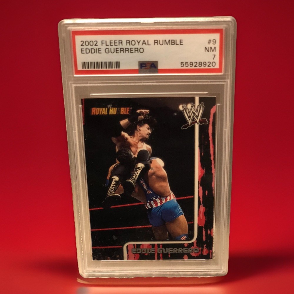 Eddie Guerrero PSA 7 2002 Fleer Royal Rumble WCW WWE WWF HOF Card Wrestling