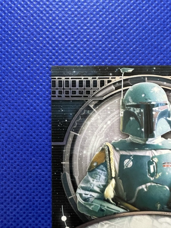 2017 Topps Star Wars 40th Anniversary Jeremy Bulloch as Boba Fett Auto AA-JBU view 2