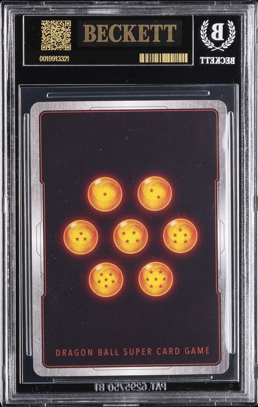 2025 DBS PROMOS: FUSION WORLD #FB02-119 SON GOKU BGS 10 BLACK LABEL view 2
