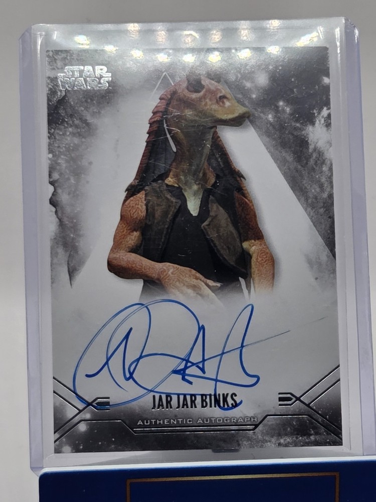2025 Topps Star Wars Smugglers Outpost Ahmed Best Stellar Auto 
