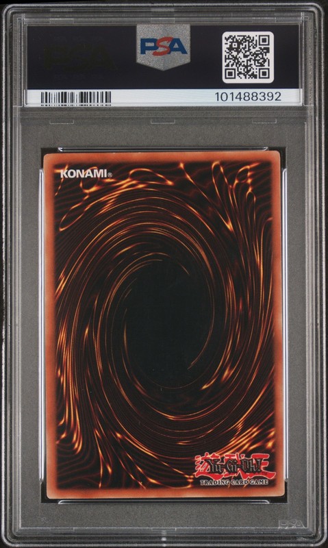 2008 YU-GI-OH! PTDN-PHANTOM DARKNESS GHOST RARE #EN044 RAINBOW NEOS PSA 8 view 2