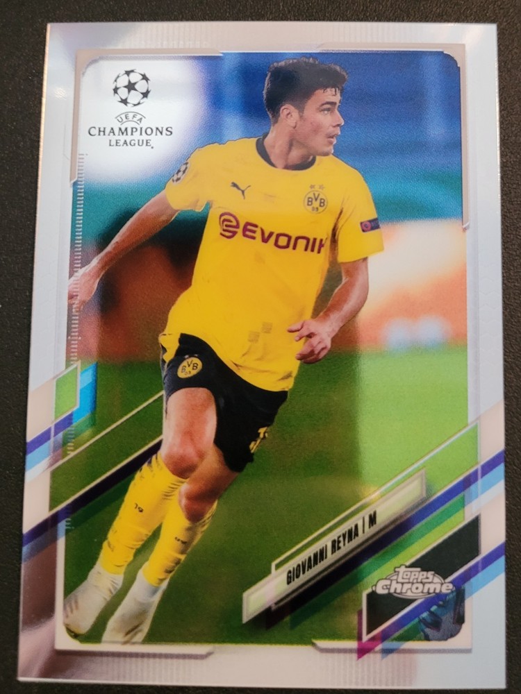 10 Card Lot 2021 Topps Chrome Soccer Chapman's League