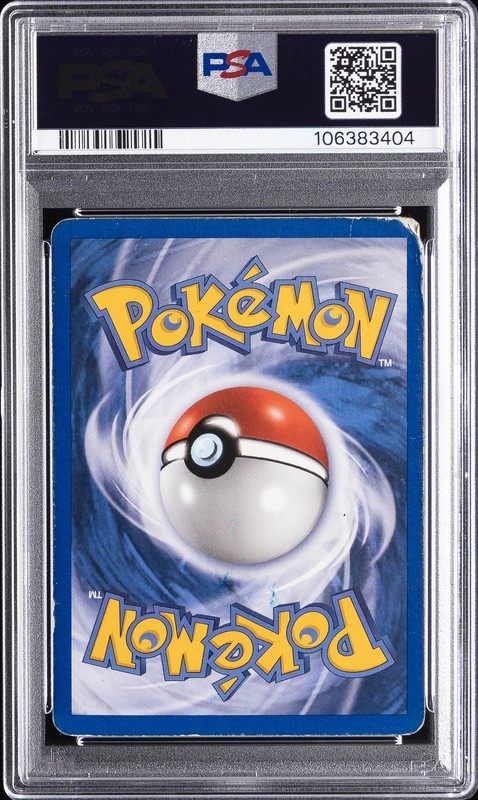 2005 POKEMON EX DELTA SPECIES GOLD STAR #112 KYOGRE-HOLO PSA 1 MK view 2