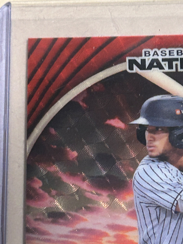 #1/1 BRADEN MONTGOMERY AUTO 2025 NEW DAWN RED FLOOD GOLD VINYL CIRCLES SUPER SSP view 2